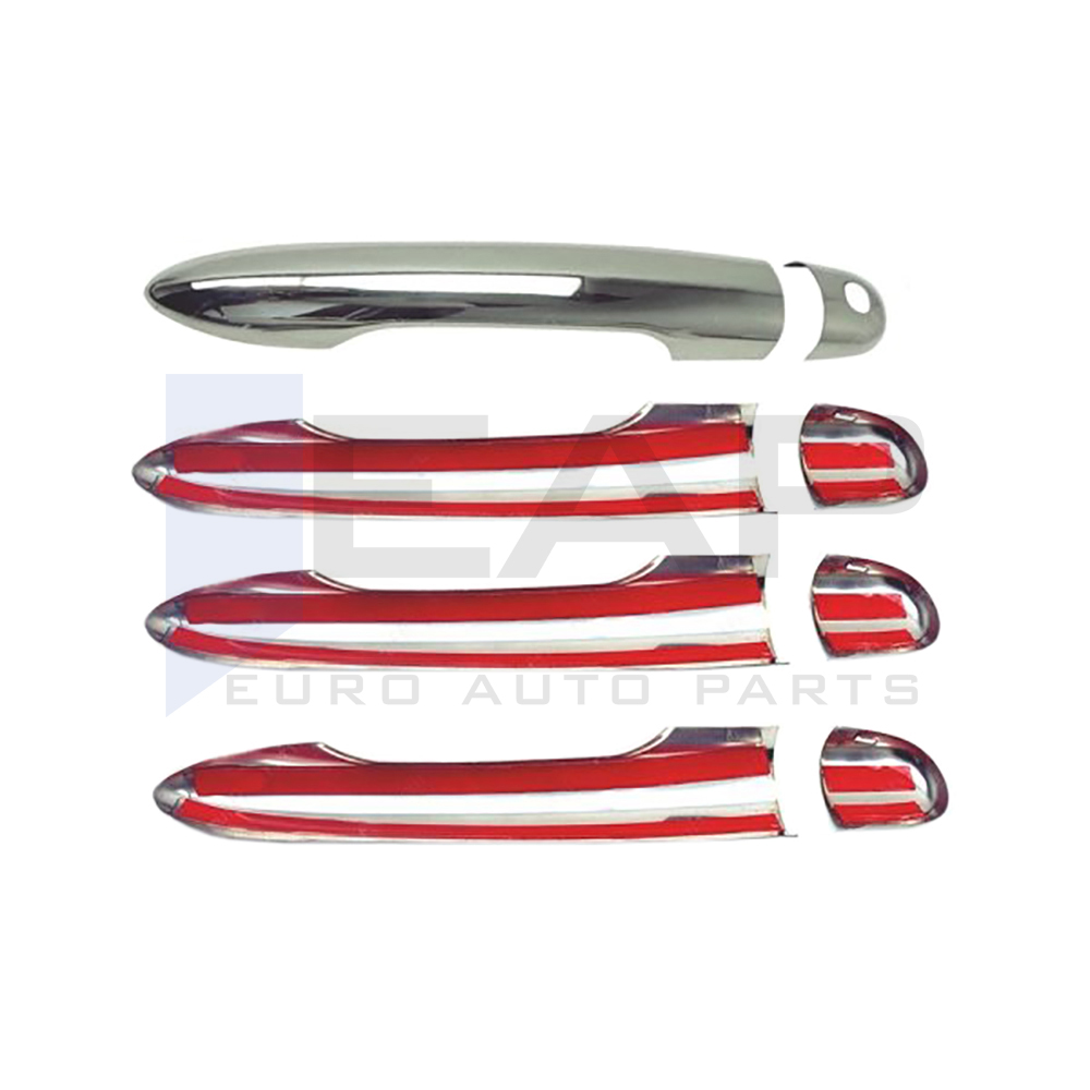 Door Handle Cover - 4 Doors - Stainless Steel