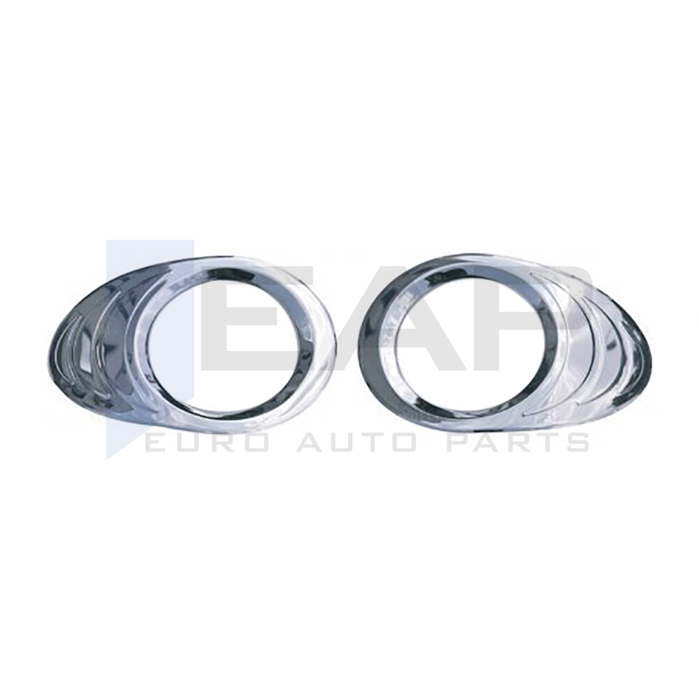Fog Light Frame - 2 pcs - Stainless Steel 