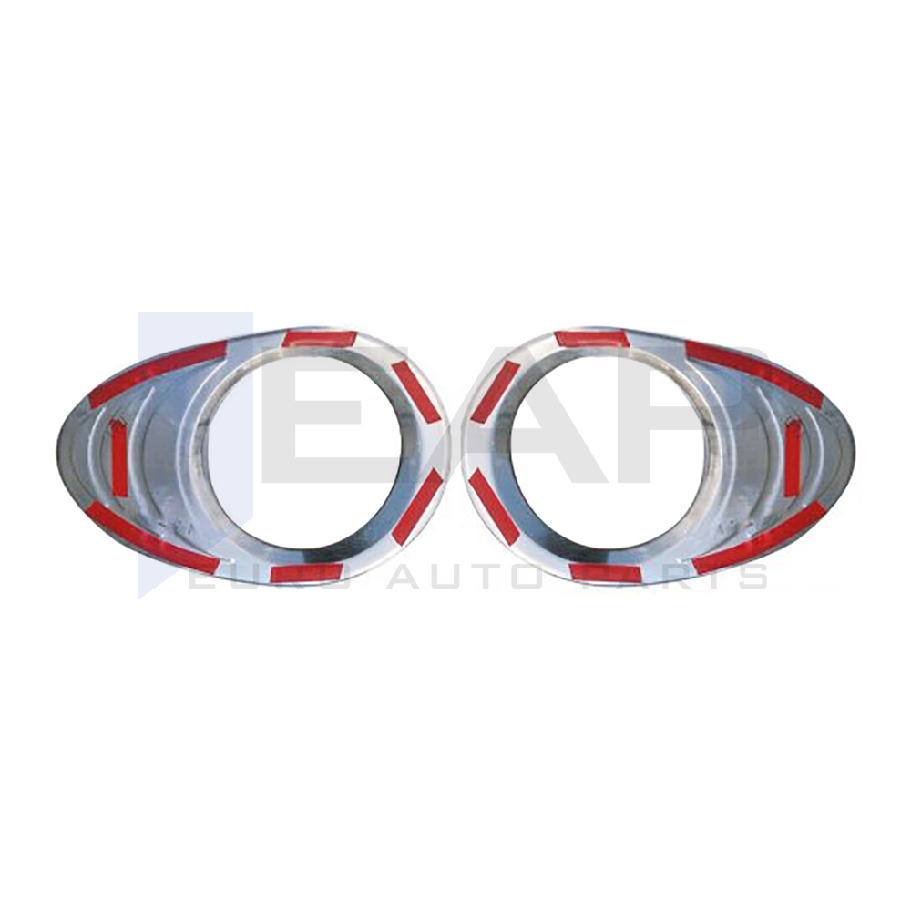 Fog Light Frame - 2 pcs - Stainless Steel 