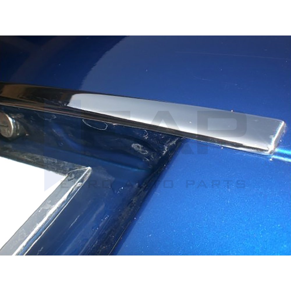Trunk Lid Trim - Stainless Steel