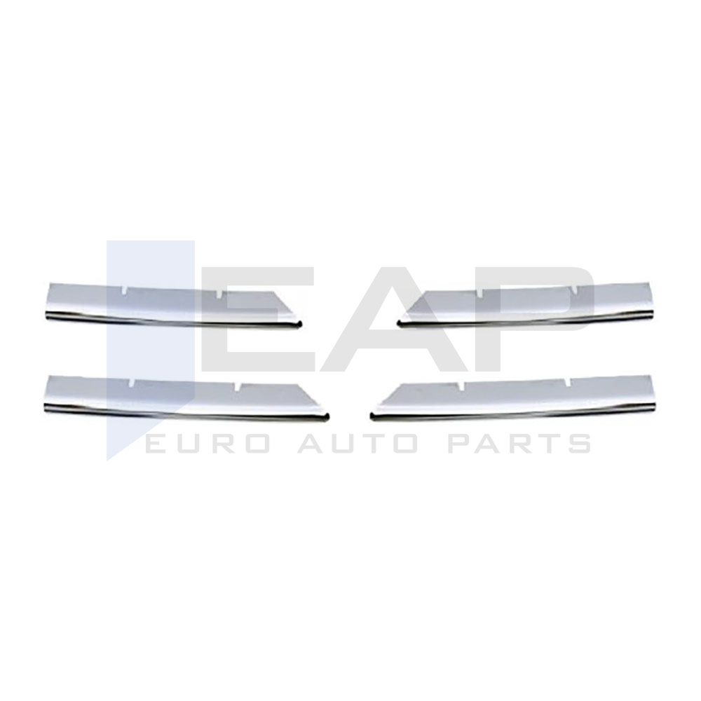 Front Grille - 4 Pcs - Stainless Steel