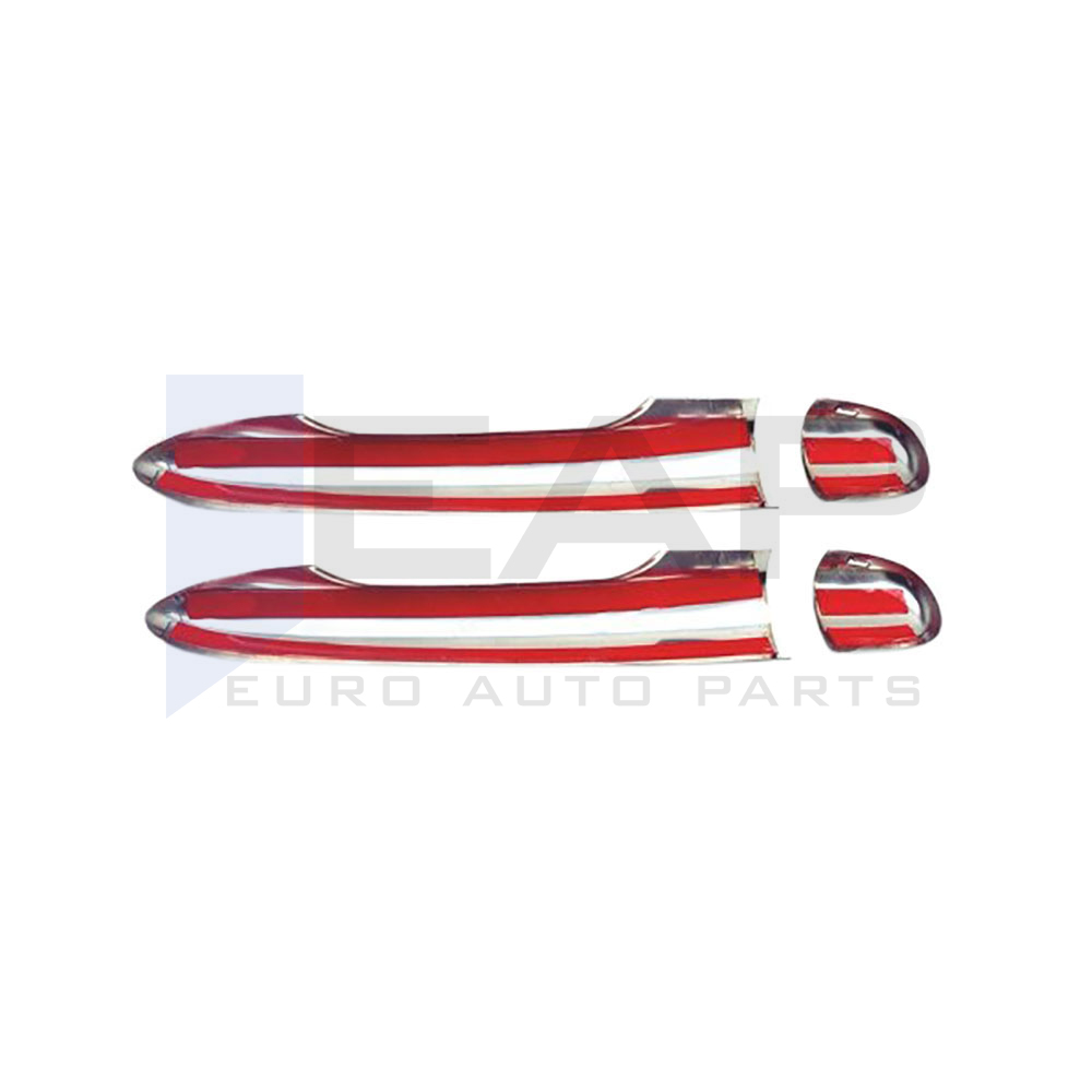 Door Handle Cover - 2 Doors - Stainless Steel