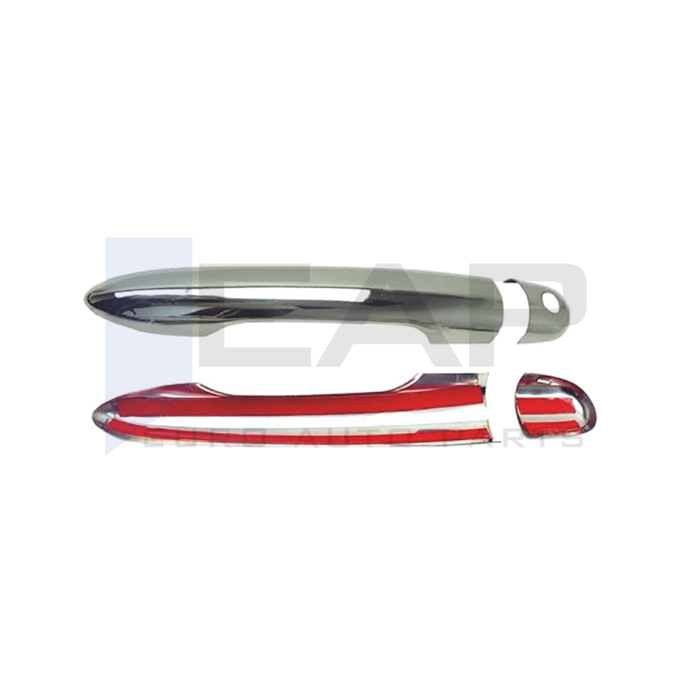 Door Handle Cover (Perforated) - 2 Doors - Stainless Steel