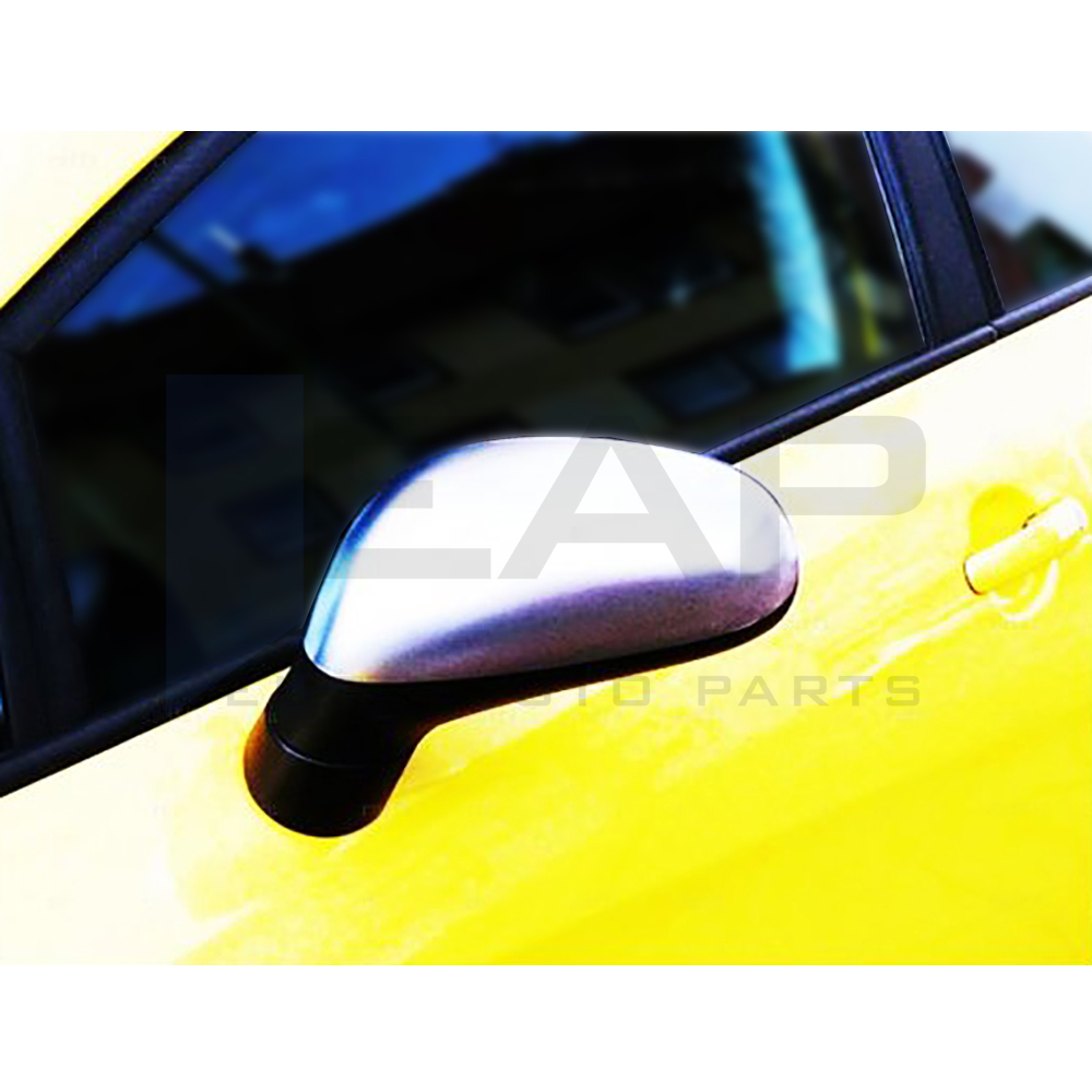 Mirror Cover 2 Pcs - Stainless Steel