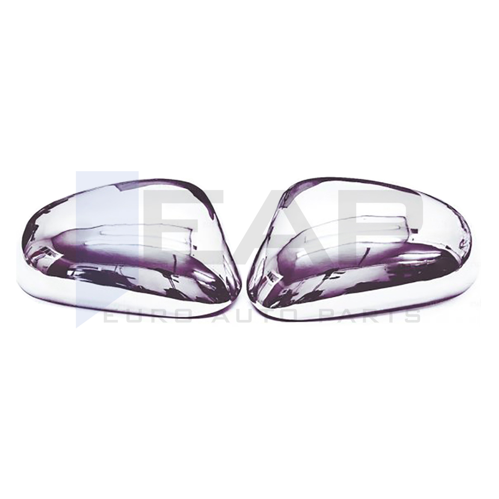 Mirror Cover 2 Pcs - Stainless Steel