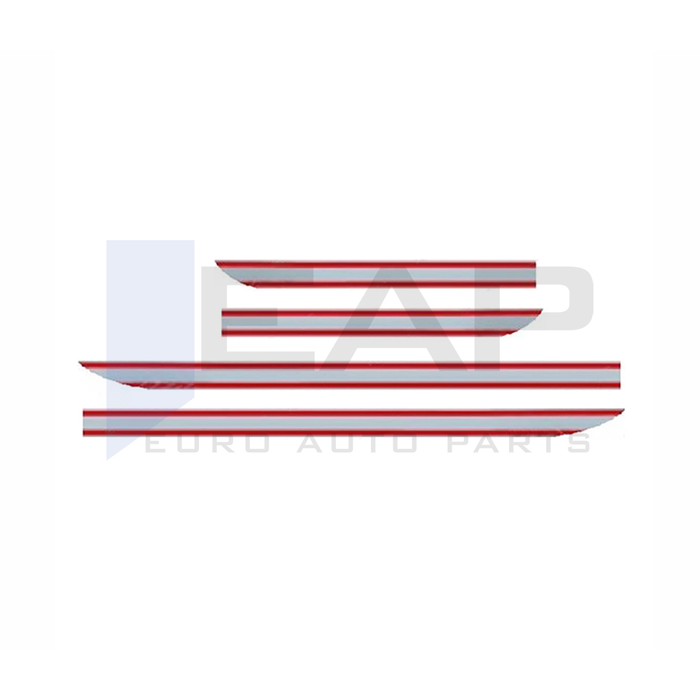 Side Door Trim (Wide) - Stainless Steel