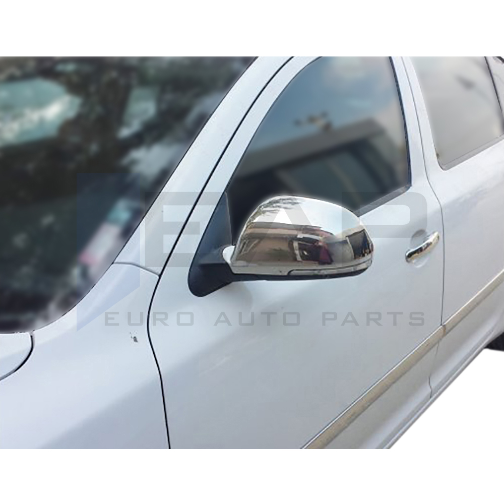 Mirror Cover 2 Pcs - Stainless Steel