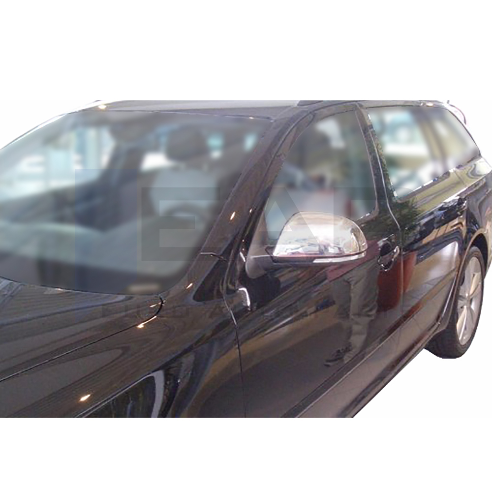 Mirror Cover 2 Pcs - Stainless Steel