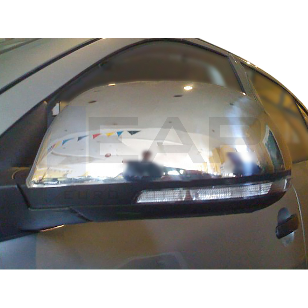 Mirror Cover 2 Pcs - Stainless Steel