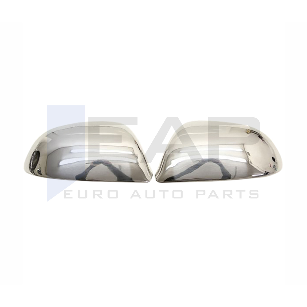 Mirror Cover 2 Pcs - Stainless Steel