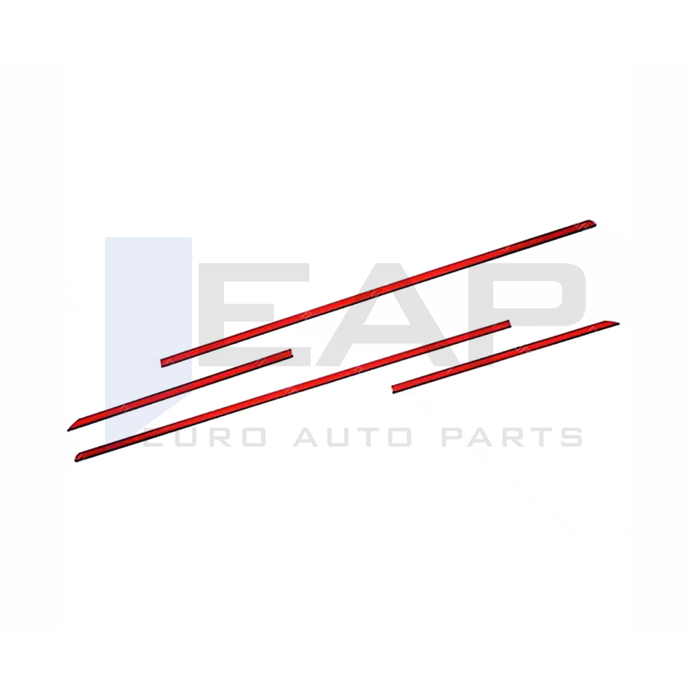 Side Door Trim - 4 Pcs - Stainless Steel