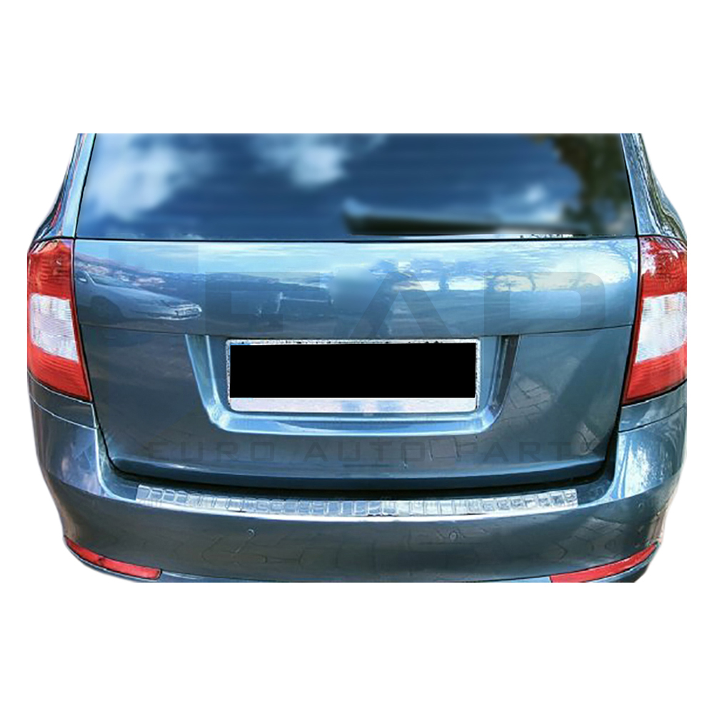 Rear Bumper Protector - Combi - Stainless Steel