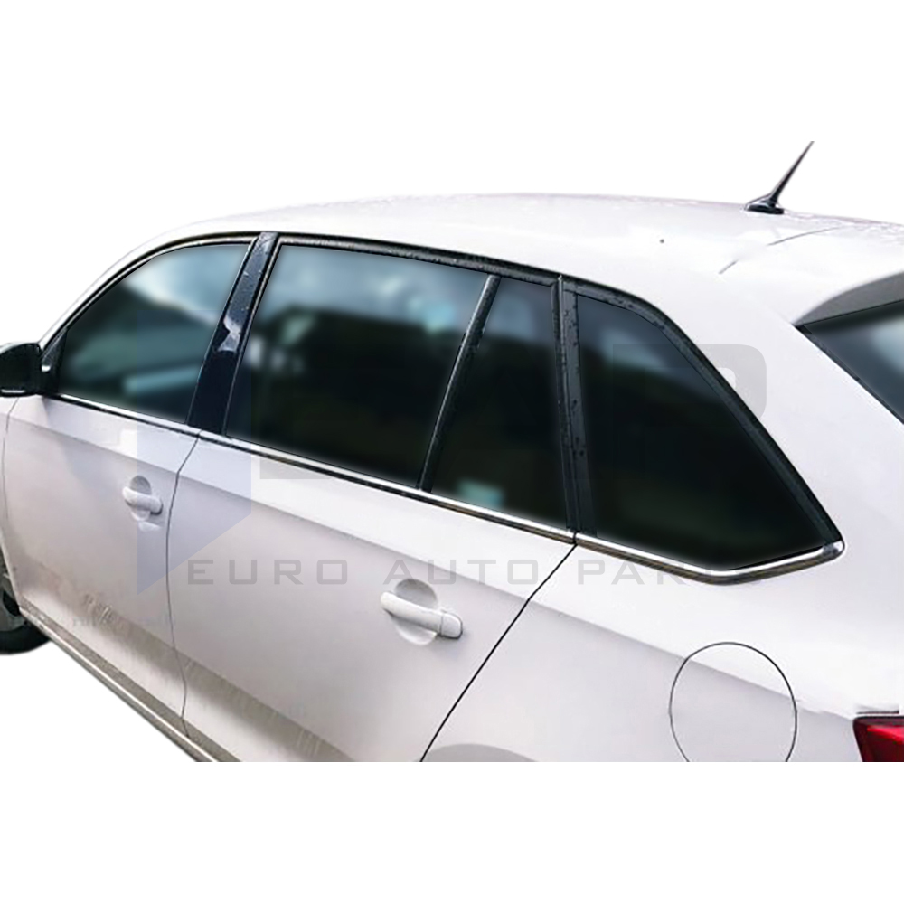 Window Frame Garnish - Spaceback - 8 Pcs - Stainless Steel