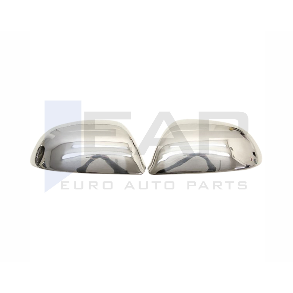Mirror Cover 2 Pcs - Stainless Steel