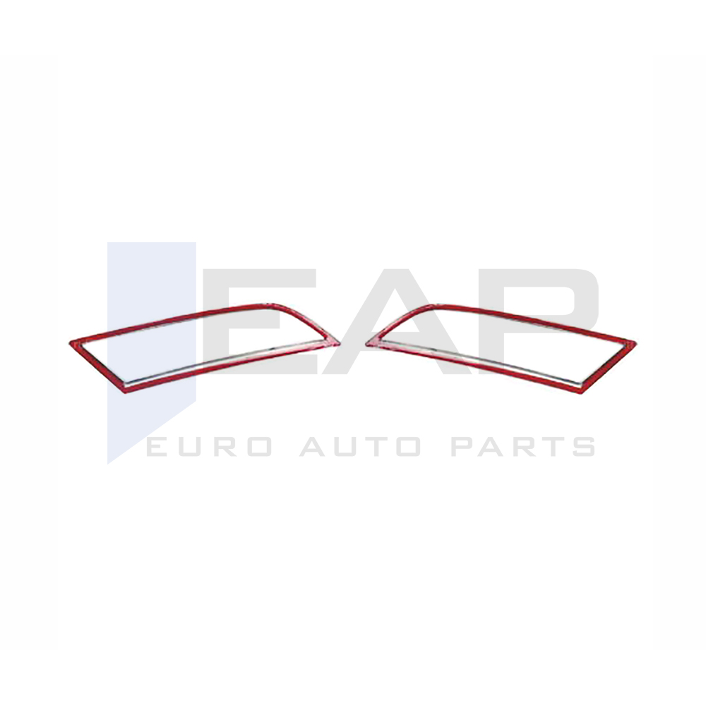 Exhaust Frame - 2 Pcs - Stainless Steel