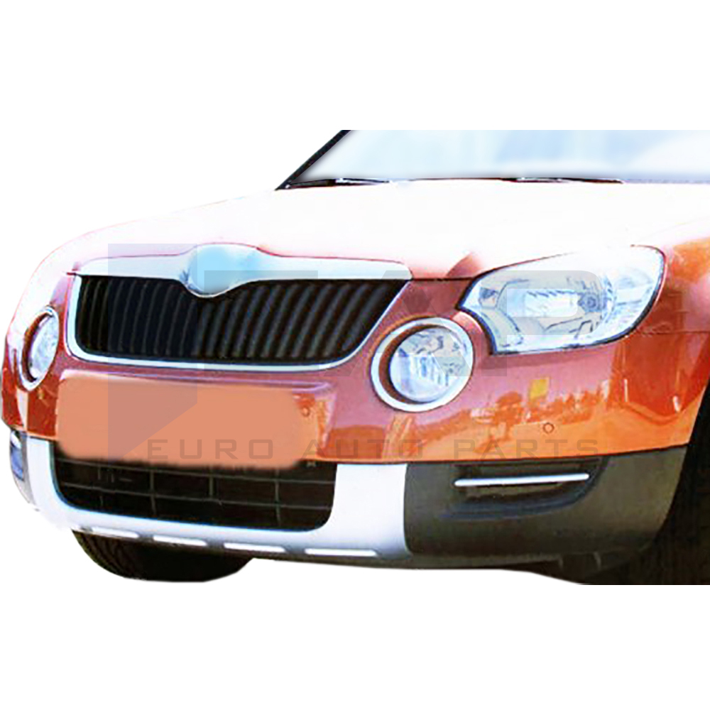 Fog Light Frame - 2 pcs - Stainless Steel 