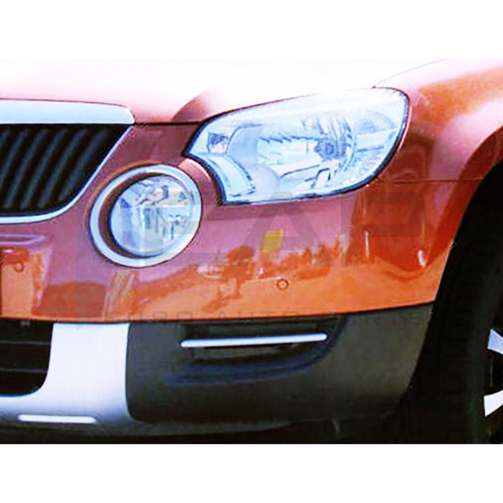 Fog Light Frame - 2 pcs - Stainless Steel 