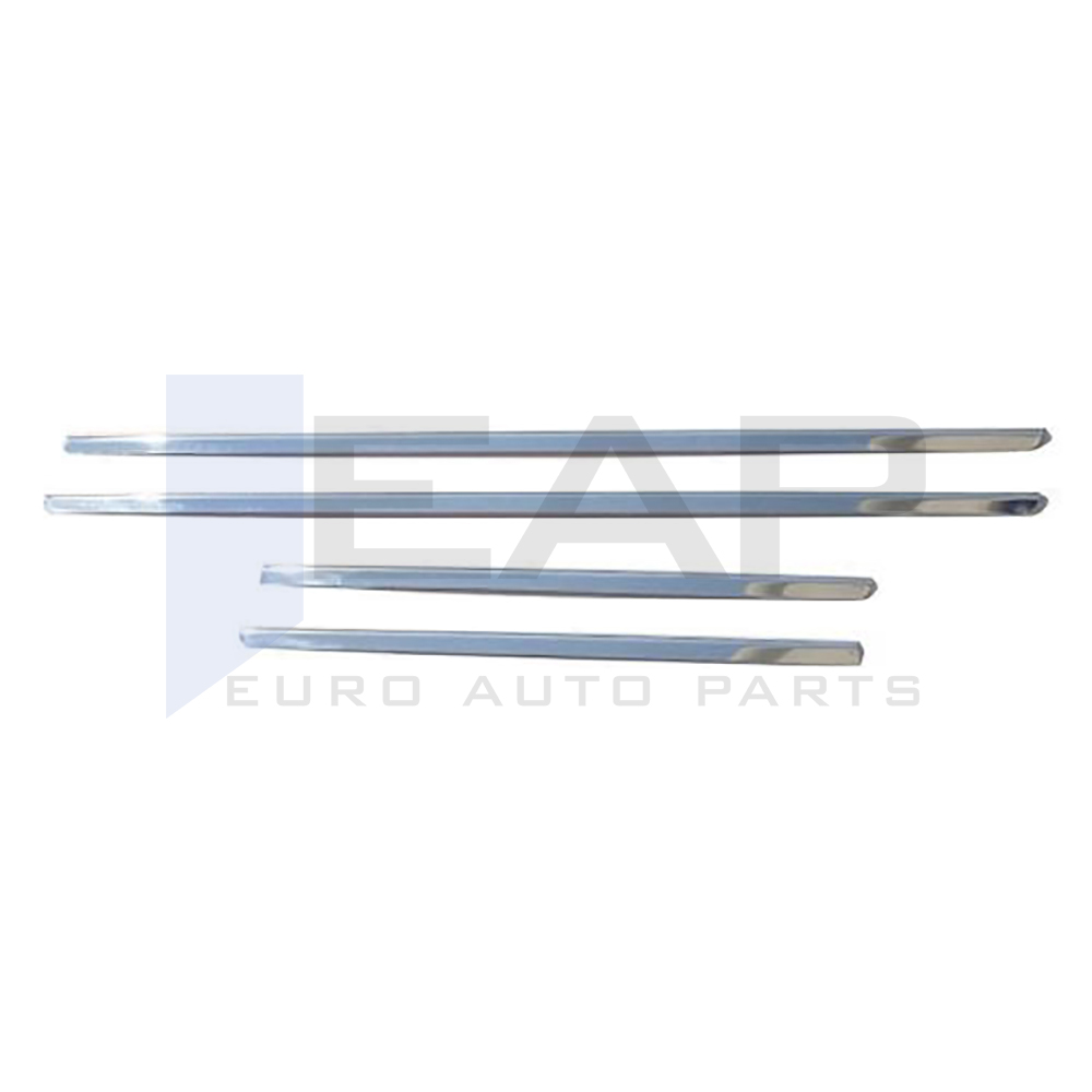 Window Frame Garnish - 4 Pcs - Stainless Steel
