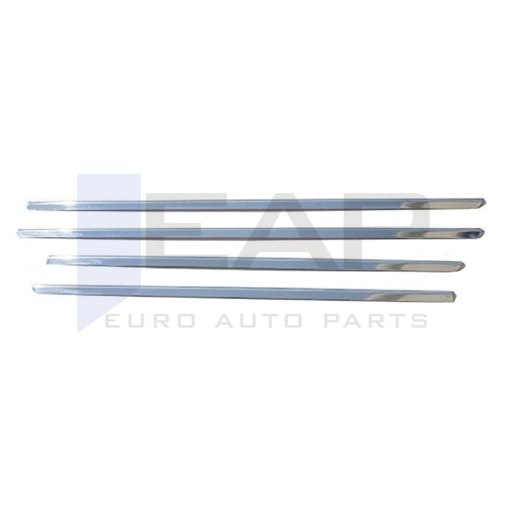 Window Frame Garnish - 4 Pcs - Stainless Steel