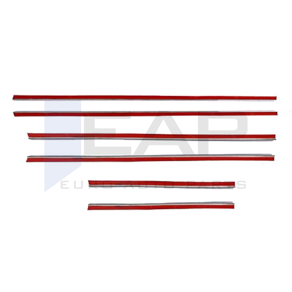 Window Frame Garnish - 6 Pcs - Stainless Steel