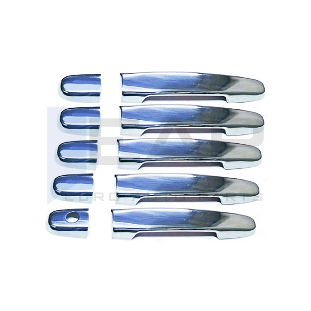 Door Handle Cover (Double Holes) - 5 Doors - Stainless Steel