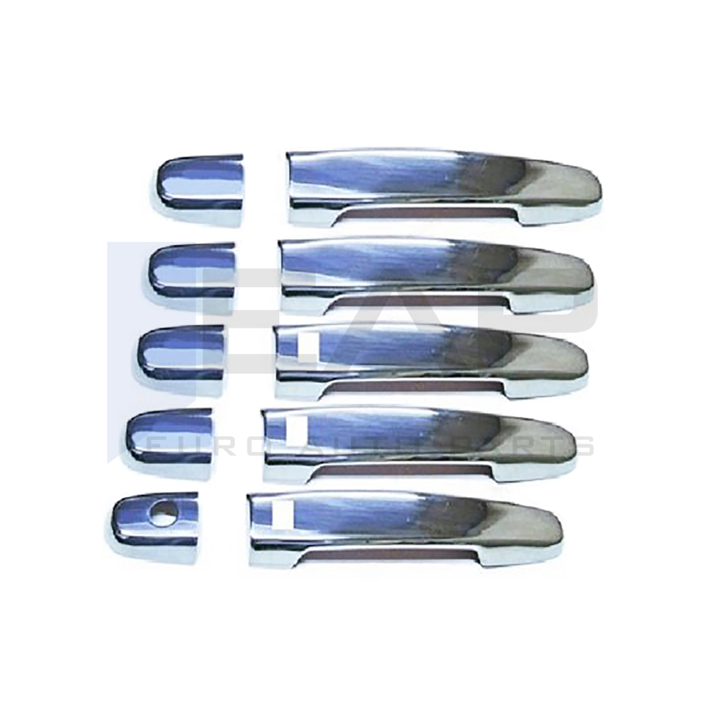 Mirror Cover 2 Pcs - Stainless Steel