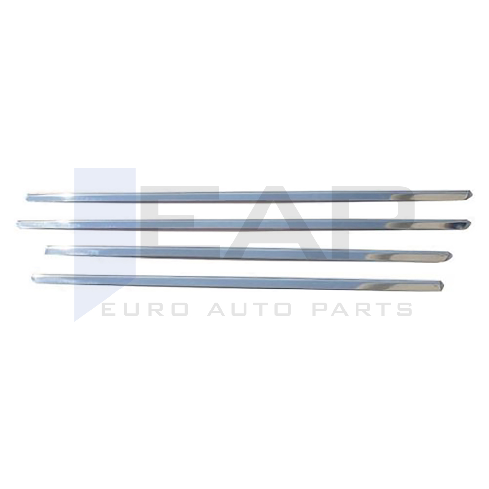 Window Frame Garnish - 4 Pcs - Stainless Steel