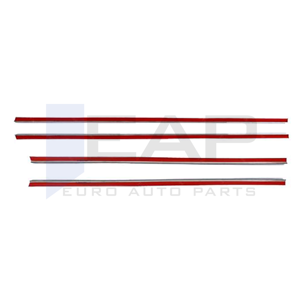 Window Frame Garnish - 4 Pcs - Stainless Steel