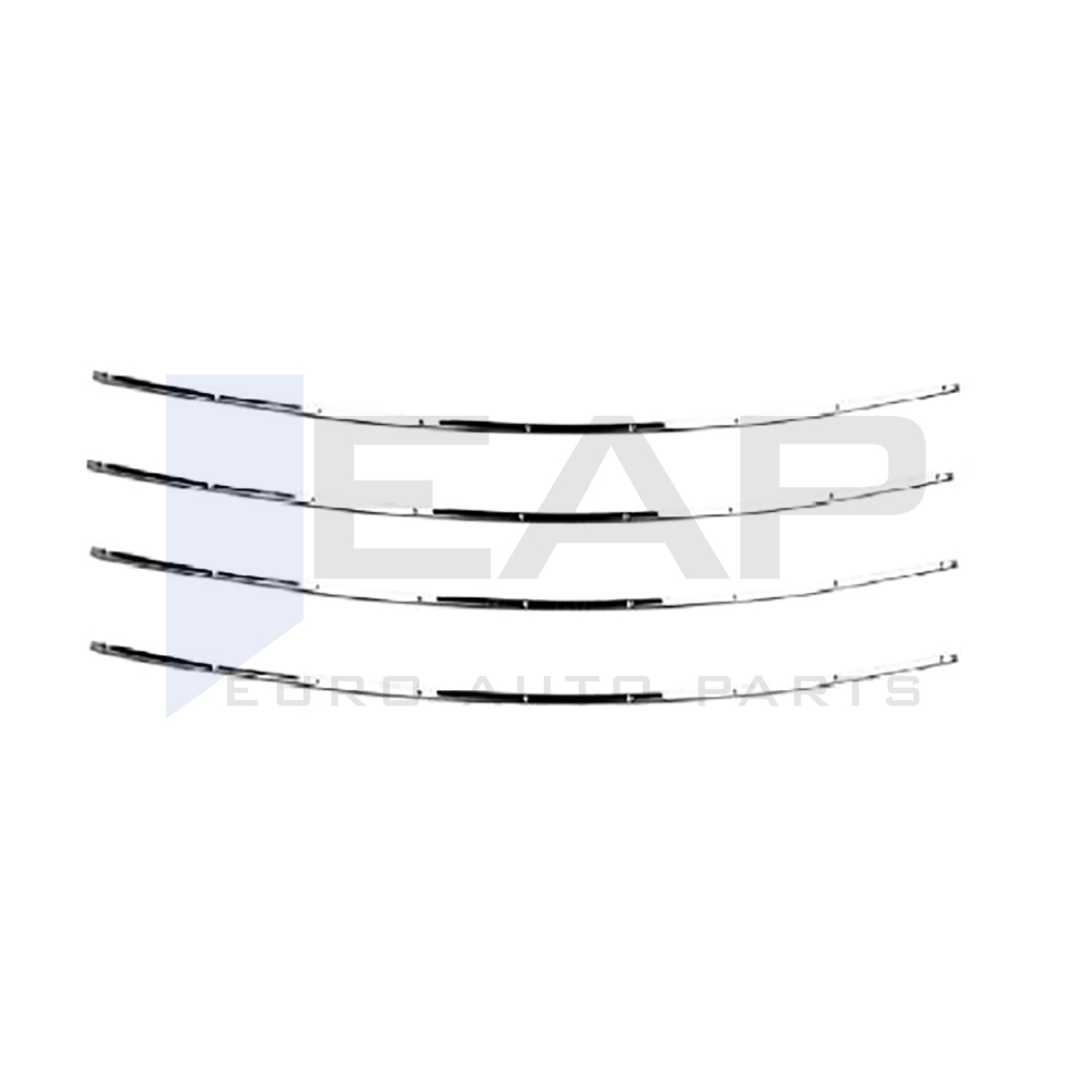 Lower Front Grille - 4 Pcs - Stainless Steel