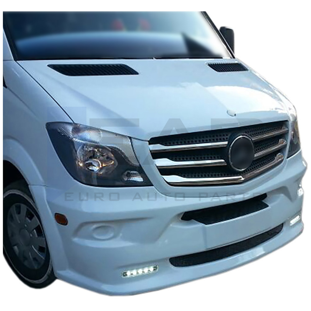 Front Bumper Extension Without Fog Lamp
