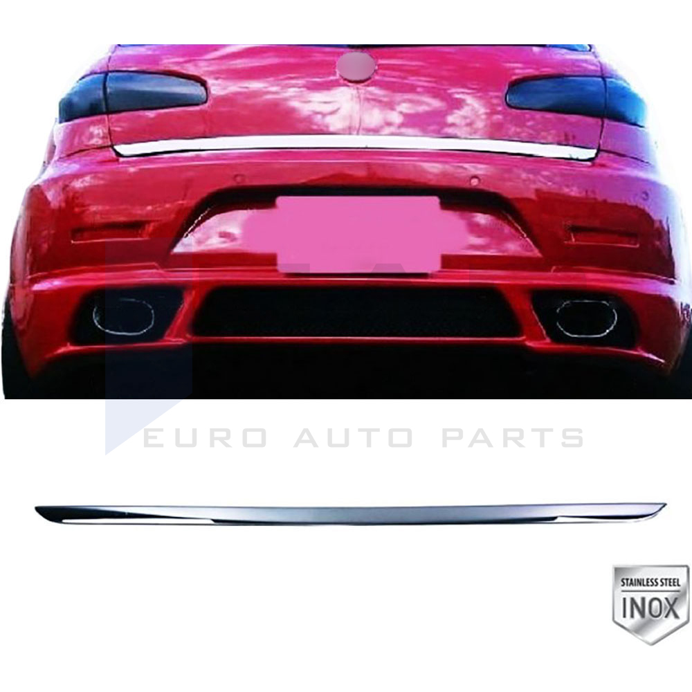 Trunk Lid Trim - Stainless Steel