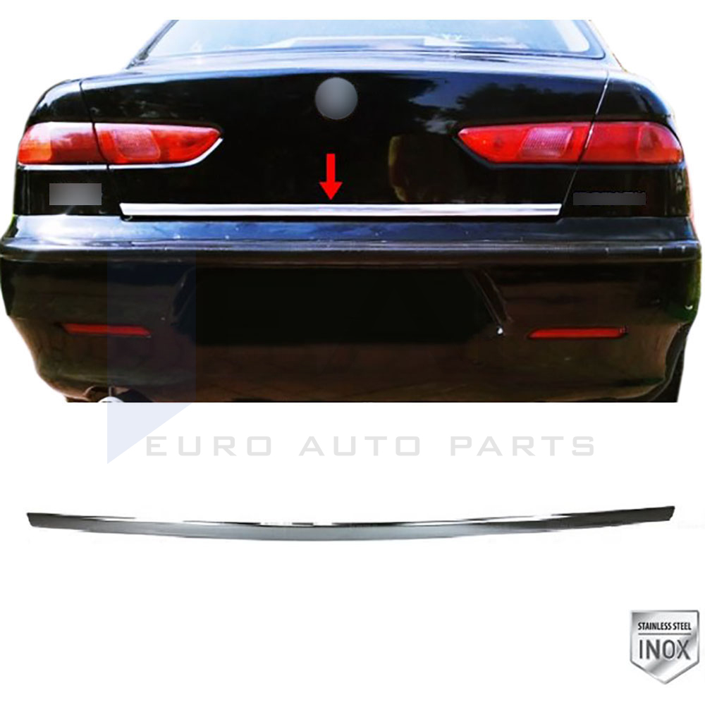 Trunk Lid Trim - Stainless Steel