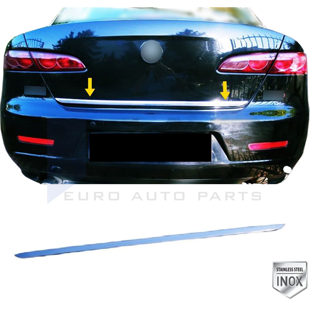 Trunk Lid Trim - Stainless Steel