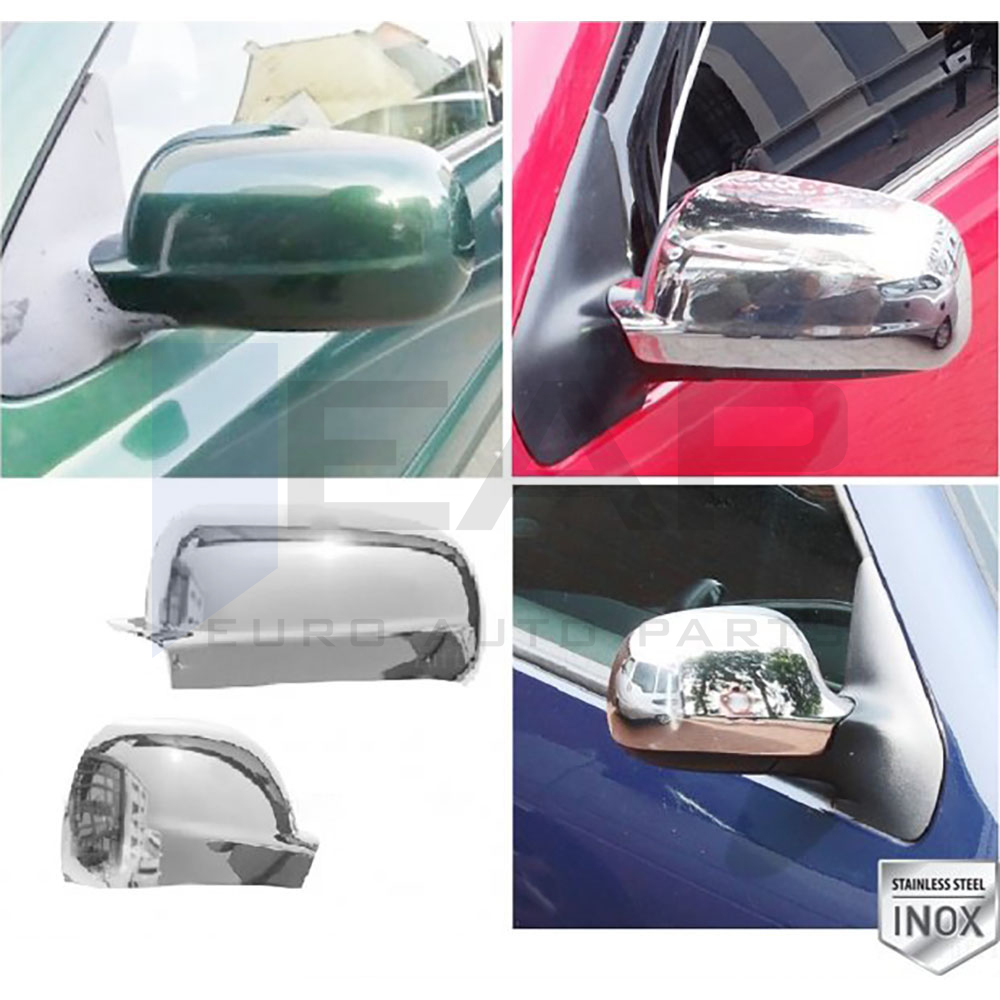 Mirror Cover - 2 Pcs - Stainless Steel