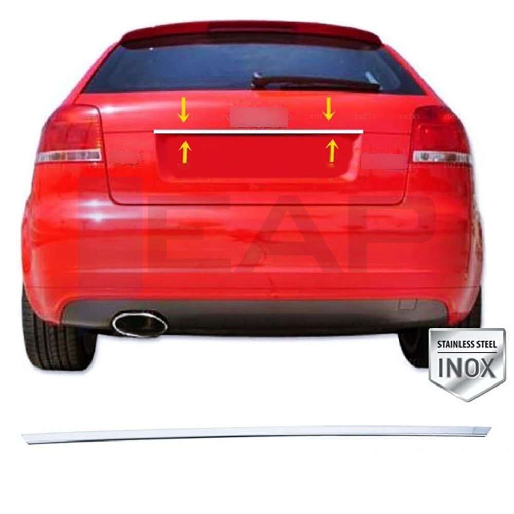 Trunk Lid Trim - Stainless Steel
