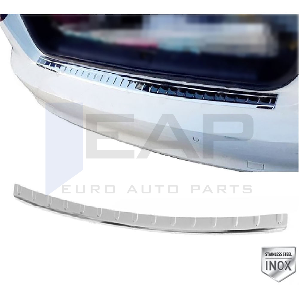 Rear Bumper Protector - Stainless Steel