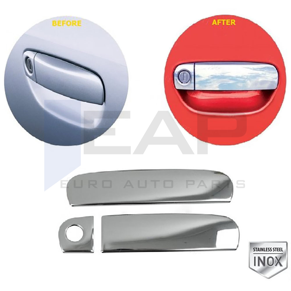 Door Handle Cover (RHD) - 2 Doors - Stainless Steel 