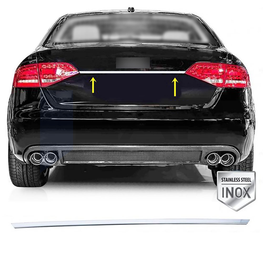 Trunk Lid Trim - Stainless Steel