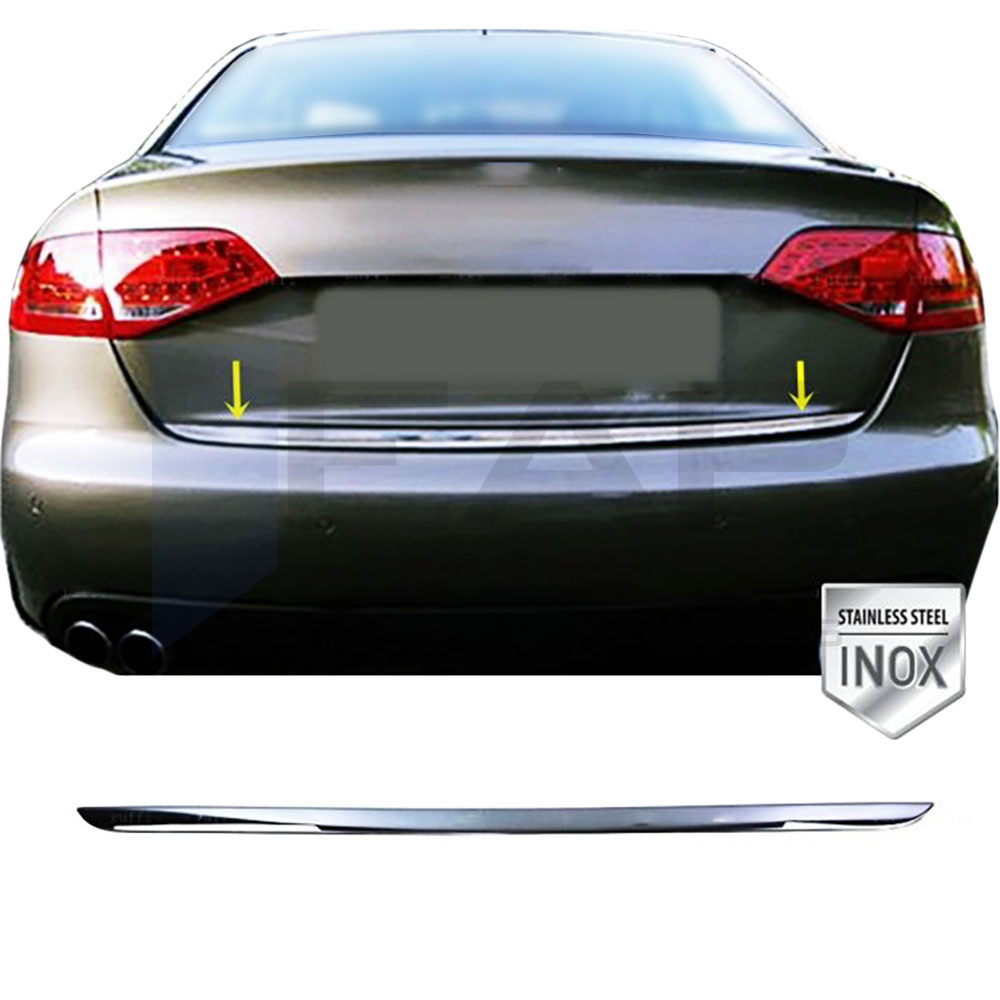Trunk Lid Trim - Stainless Steel