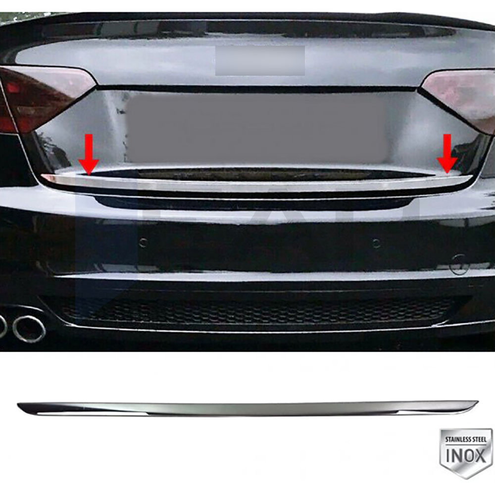 Trunk Lid Trim - Stainless Steel