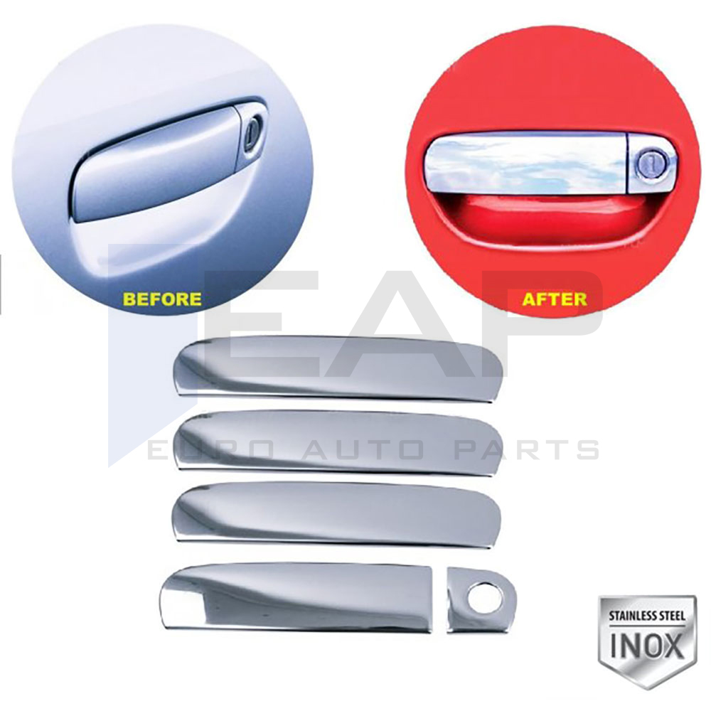 Door Handle Cover - 4 Doors - Stainless Steel