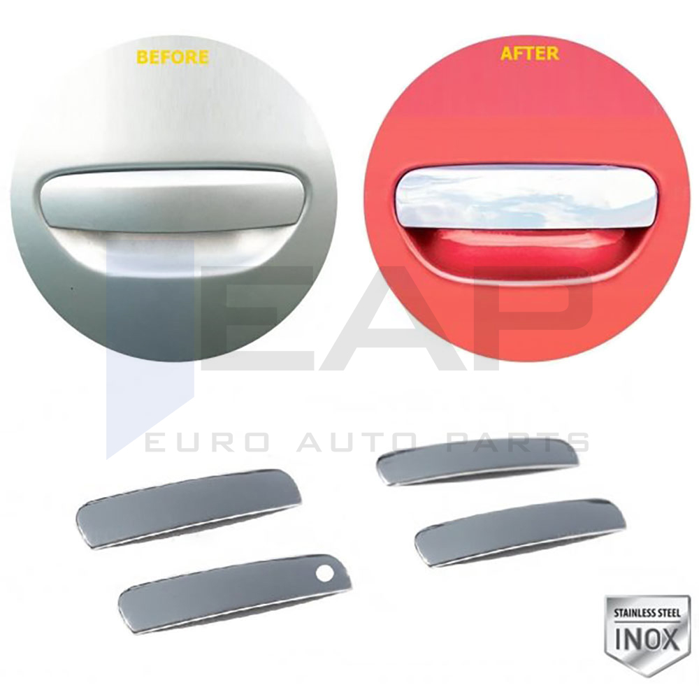 Door Handle Cover - 4 Doors - Stainless Steel
