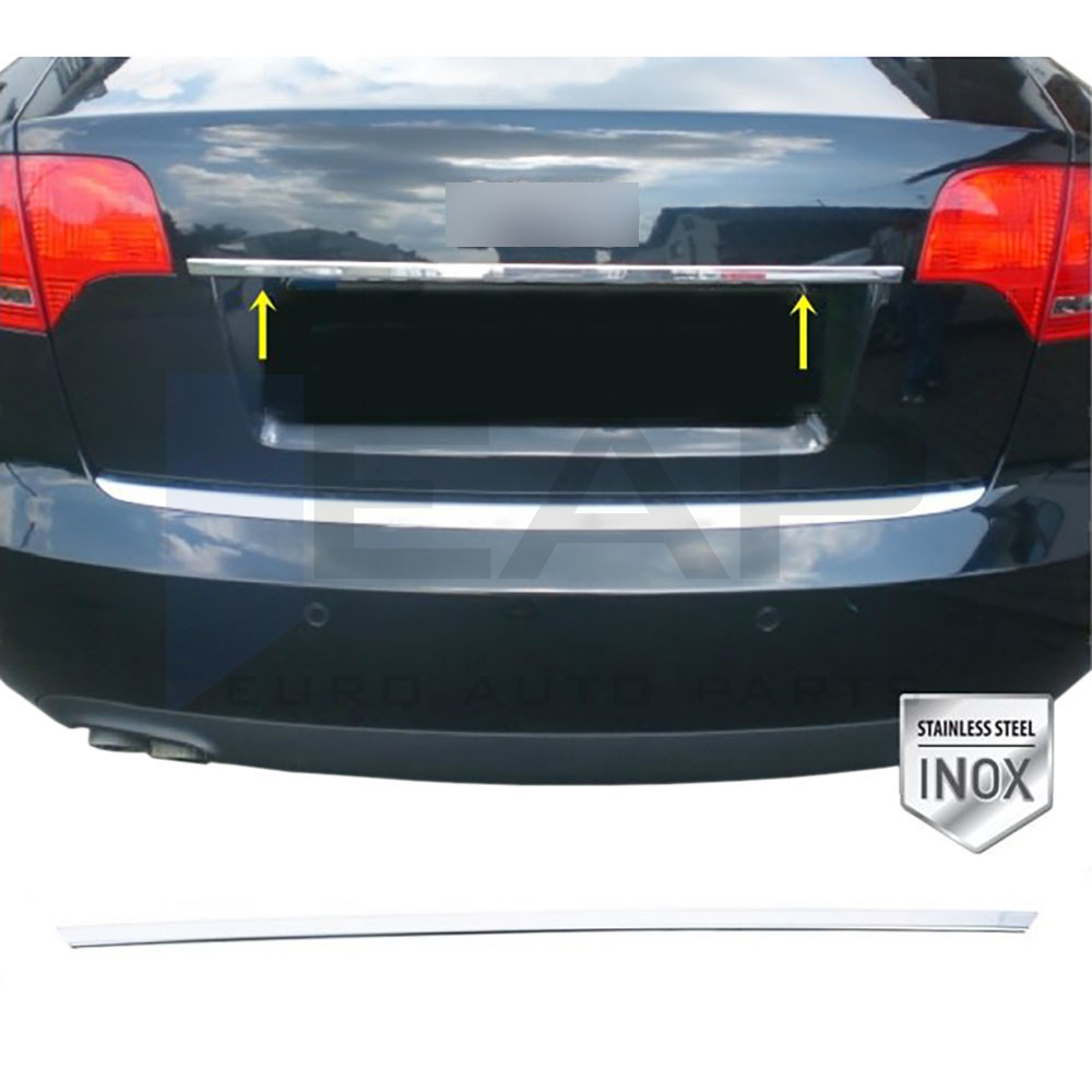 Trunk Lid Trim - Stainless Steel