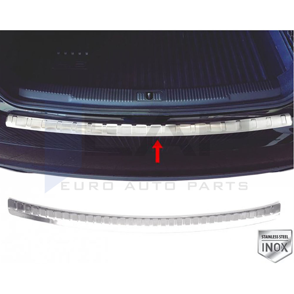 Rear Bumper Protector - Stainless Steel