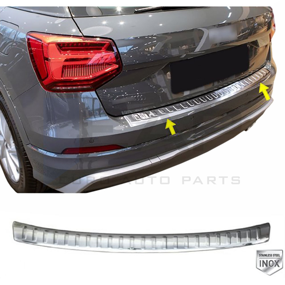 Rear Bumper Protector - Stainless Steel