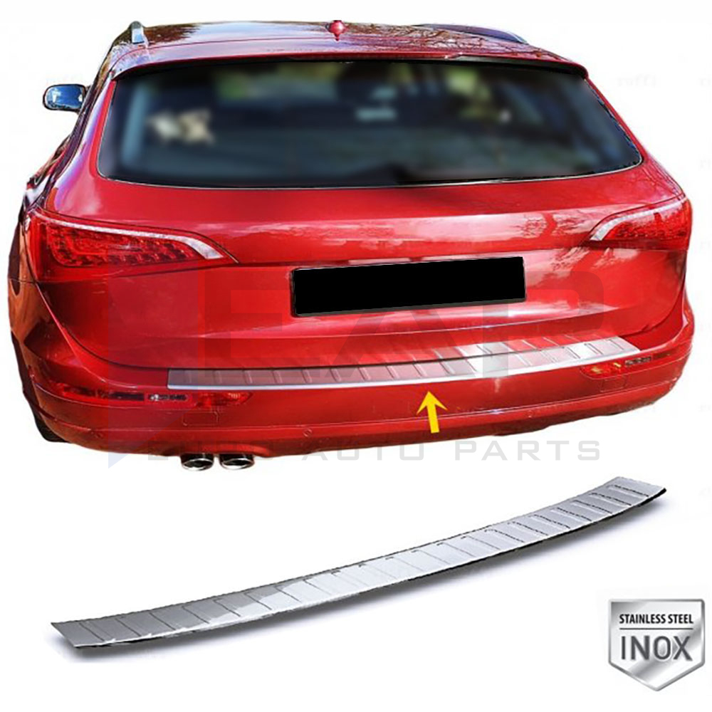 Rear Bumper Protector - Stainless Steel