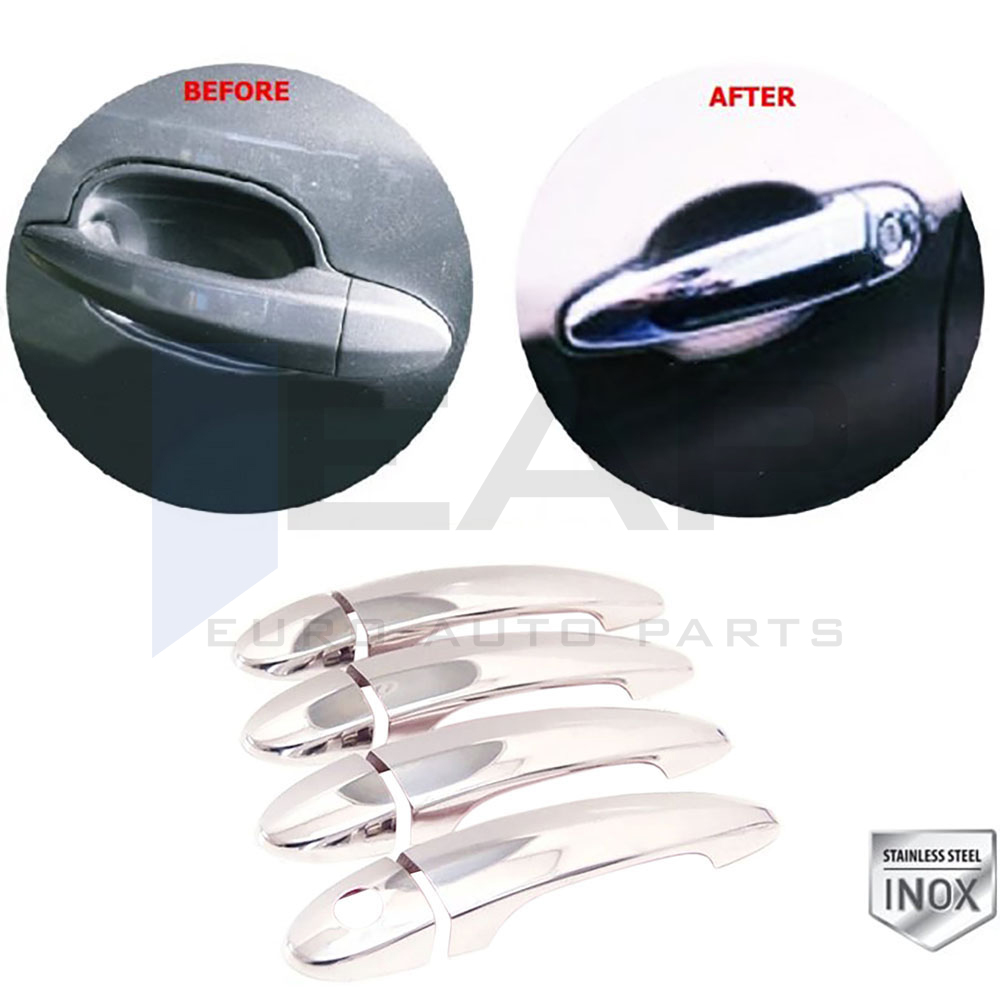 Door Handle Cover - 4 Doors - Stainless Steel
