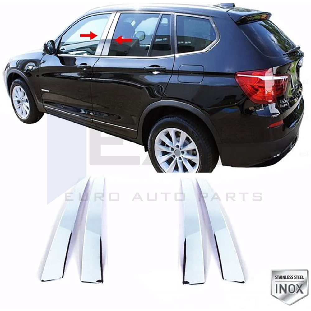 Door Post Set - 4 Pcs - Stainless Steel
