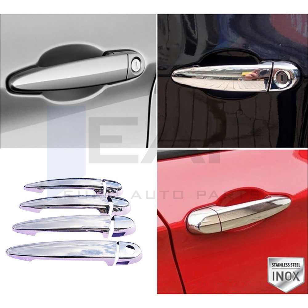 Door Handle Cover - 4 Doors - Stainless Steel