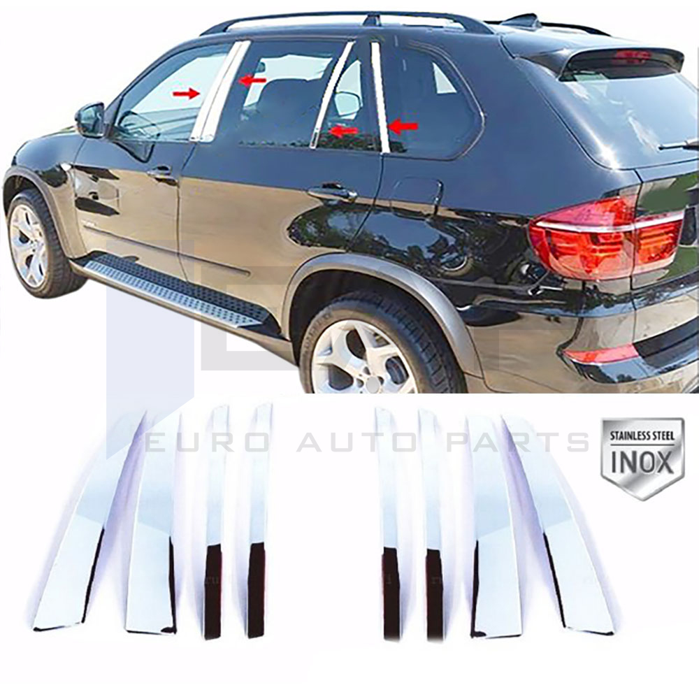 Door Post Set - 8 Pcs - Stainless Steel